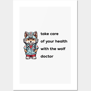 mr. health wolf Posters and Art